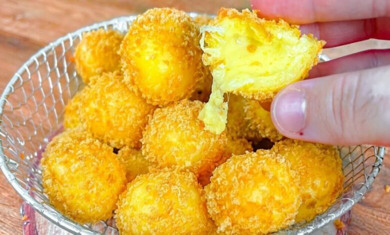 Bolinha de Queijo Cremosa