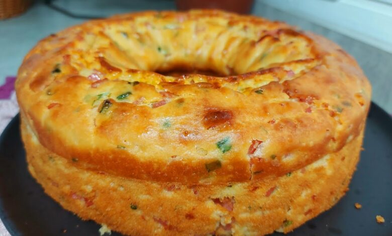 Bolo Salgado de Batata
