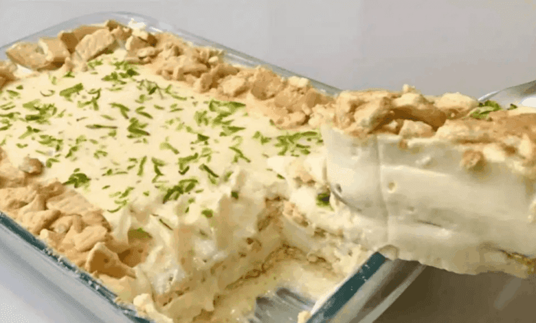 Pavê Napoleão Cremoso