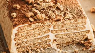 Bolo de Bolachas Lotus Biscoff