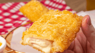 Cigarrete de Presunto e Queijo