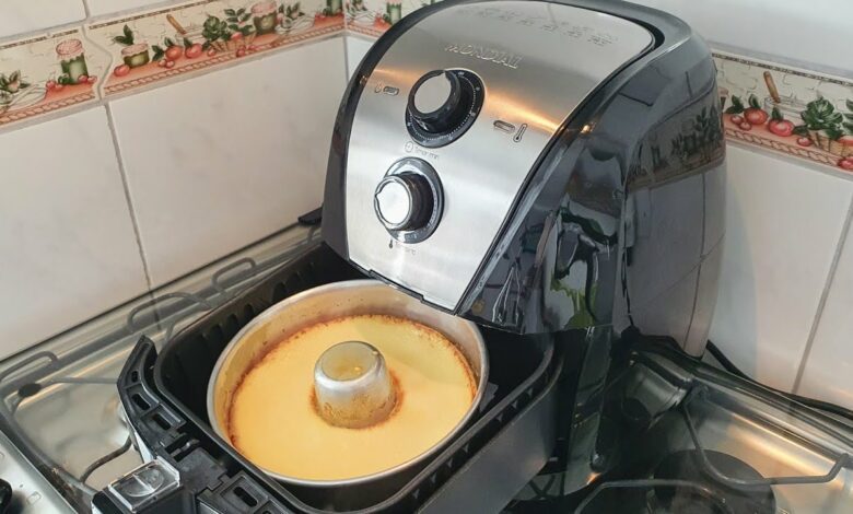 Pudim na Airfryer