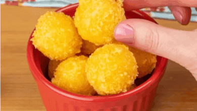 Bolinha de Queijo com 3 Ingredientes