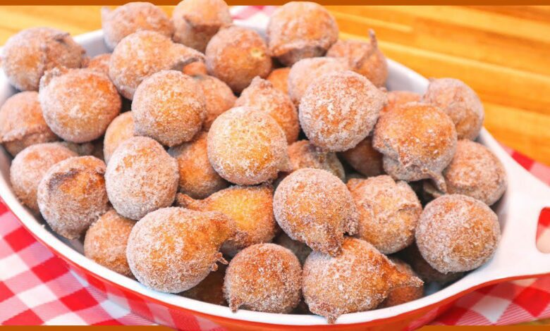 como fazer bolinho de chuva sem leite