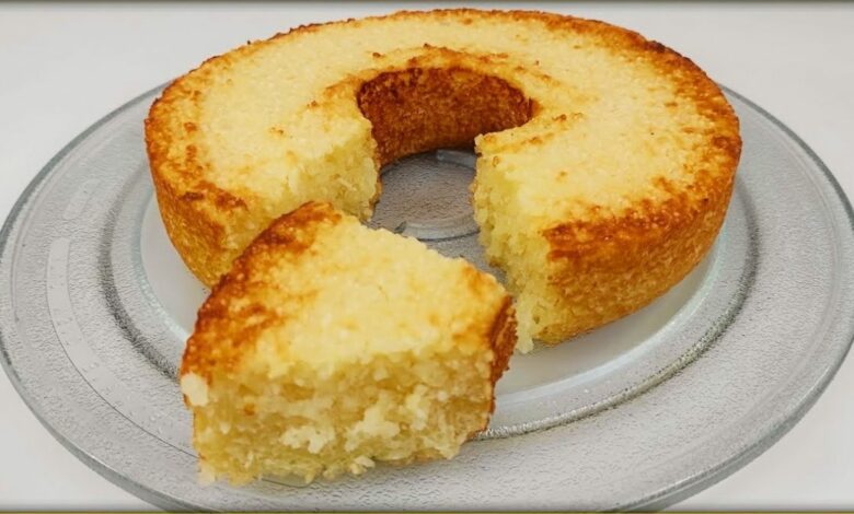 Bolo de Tapioca Granulada