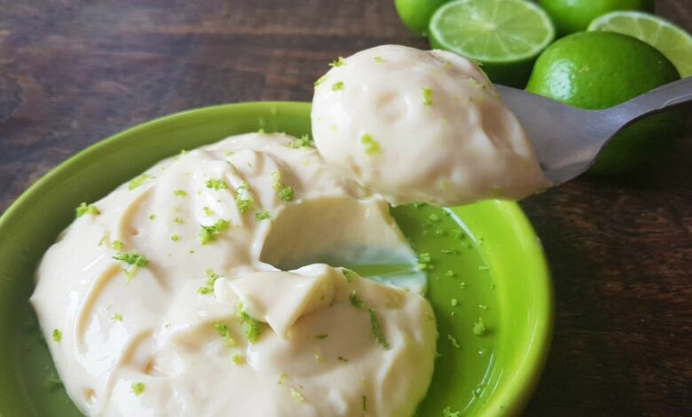 Mousse de Limão com 3 Ingredientes