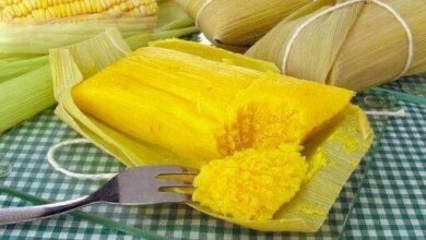 pamonha doce tradicional