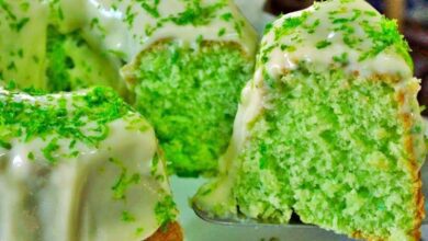 Bolo de Limão Verde com Iogurte