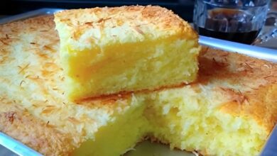 Bolo de Mandioca com Coco de Liquidificador