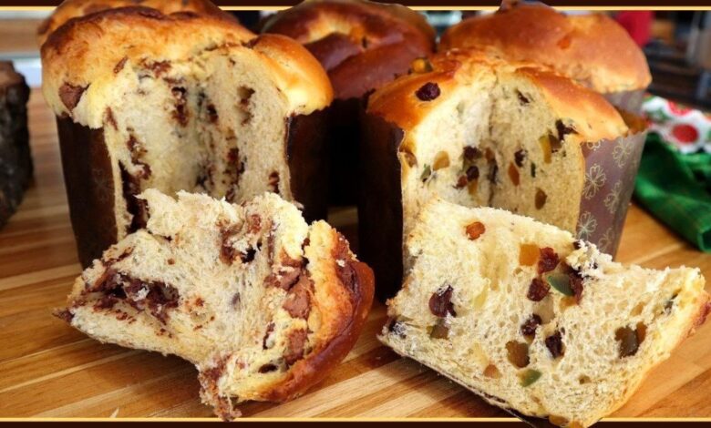Como fazer panetone caseiro