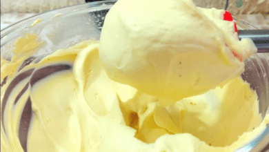 mousse de maracujá com chocolate branco