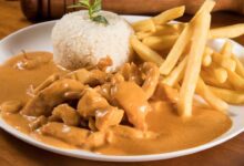 Strogonoff de Frango