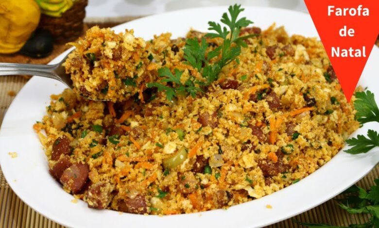 farofa de natal