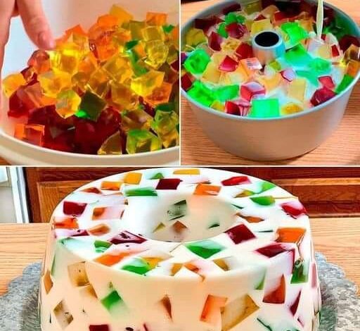 gelatina de mosaico