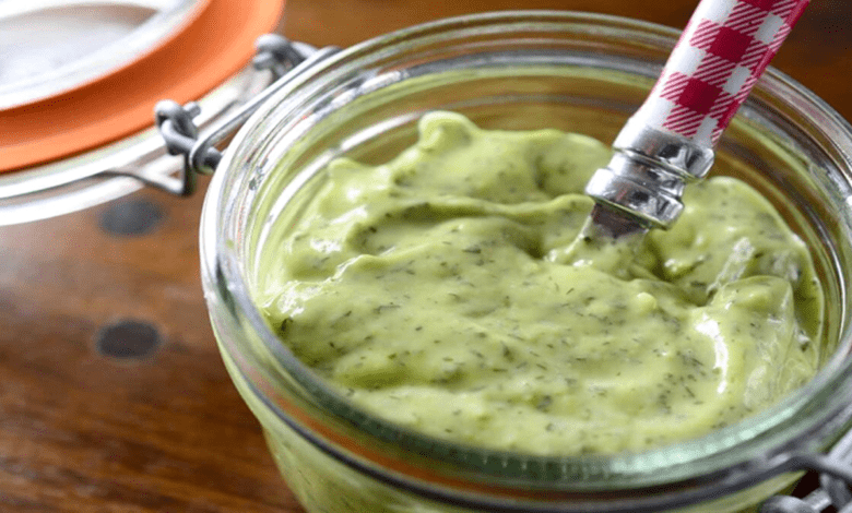 molho para salada verde