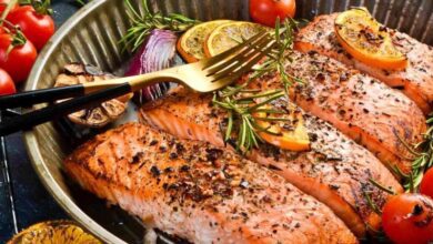 Receita de Salmão na Frigideira