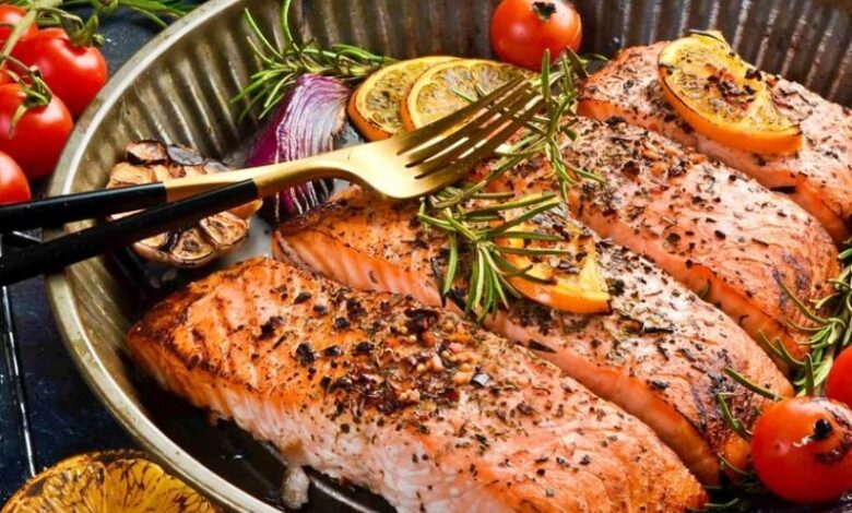 Receita de Salmão na Frigideira