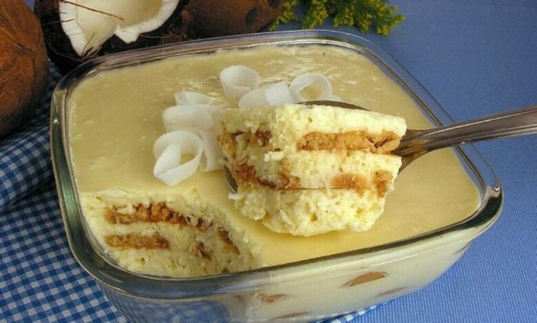 Mousse de Coco Cremosa: A Receita Perfeita para um Doce Leve e Refrescante