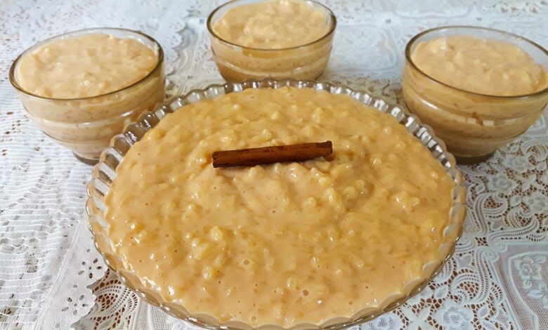 Receita de Arroz Doce Queimado com Canela: O Clássico da Vovó para Festa Junina
