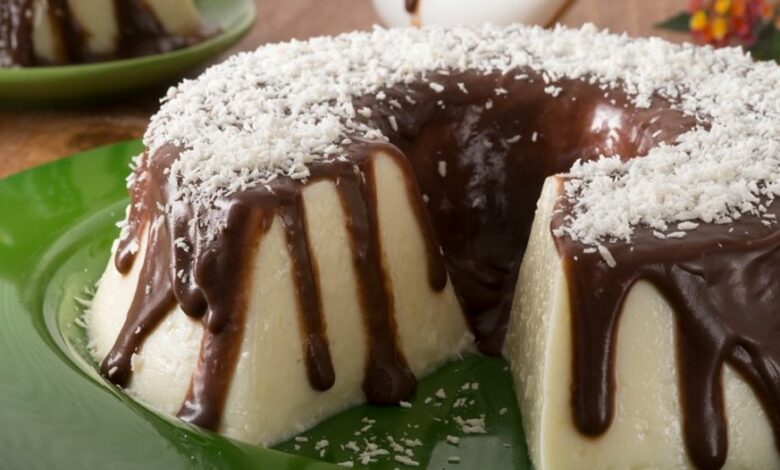 Pudim de Maria Mole com Calda de Chocolate: Receita Deliciosa e Econômica para o Dia a Dia