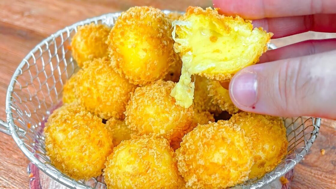 Bolinha de Queijo Cremosa com 3 Ingredientes: Simples, Fácil e Deliciosa!