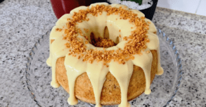 Bolo de Amendoim com Cobertura de Brigadeiro (Bem fácil e Delicioso)