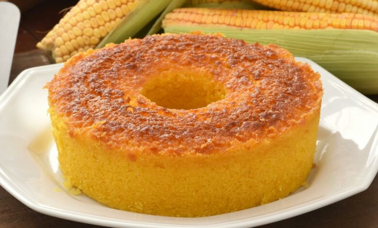 Bolo de Milho Sem Farinha de Trigo