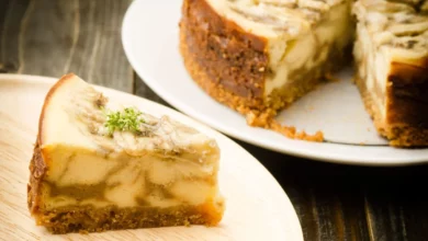Cheesecake de Pudim de Banana
