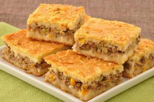 Torta de Carne Moída no Liquidificador