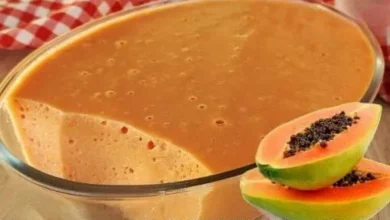 Mousse de Mamão Maduro