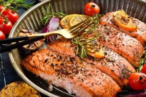 Receita de Salmão na Frigideira